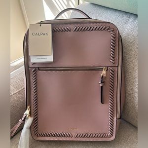 CALPAK laptop backpack NWT in the color mauve